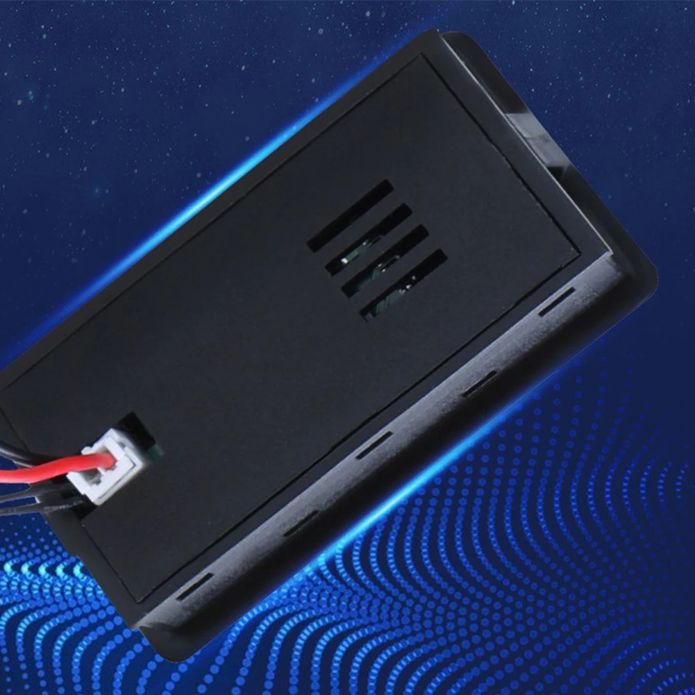 DC770V Battery Level Tester for Car Motorcycle Digital Voltmeter Embedded Installation with Blue Backlight and Voltage 7 to 70V