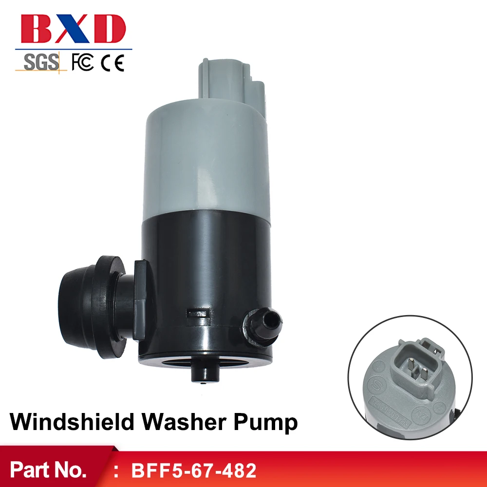 

Windshileld Wiper Washer Pump BFF5-67-482 BFF567482 For Car Accessories