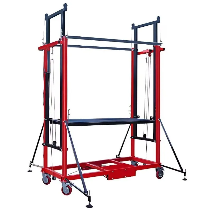 Foldable Electric Lifting Scaffolding 6m Electric Scaffolding Lift Mobile Folding Scaffolding for Construction