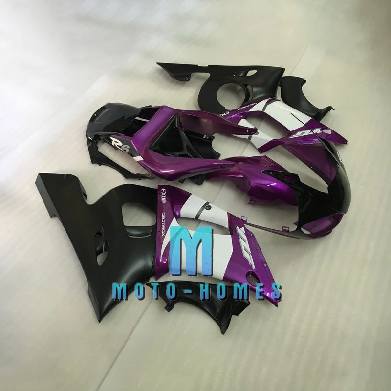 Injection Motorcycle Fairing Kits for Yamaha 1998 1999 2000 2001 2002 R6 YZF R6 98 99 00 01 02 Rebuild Bike Bodkwork Purple