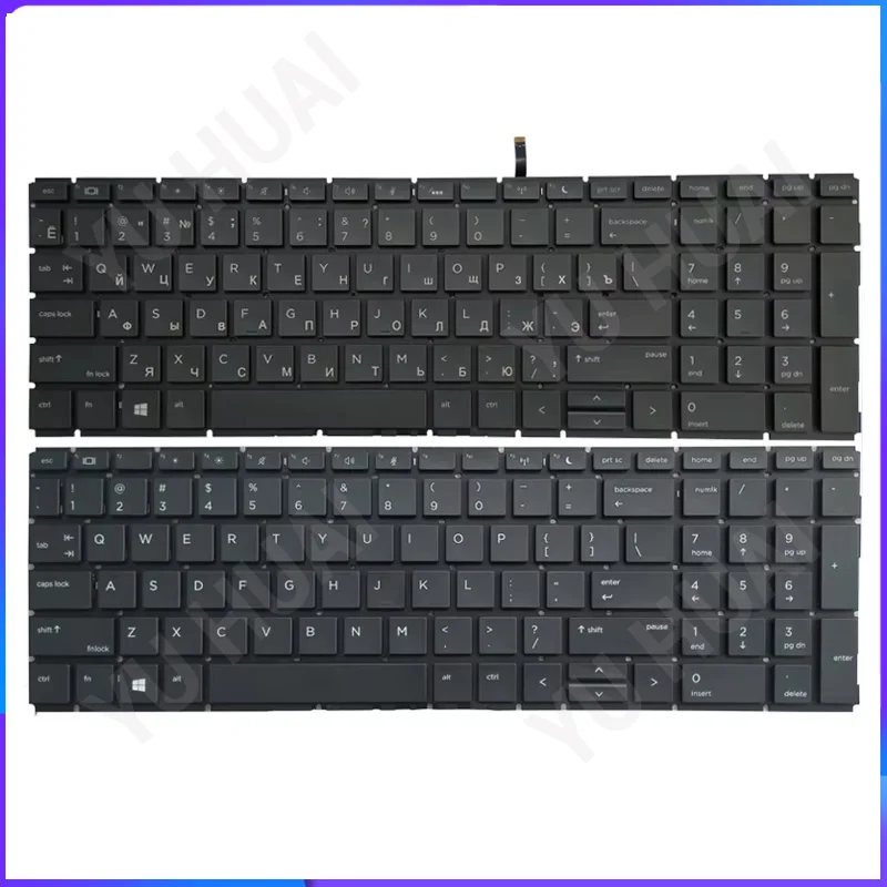 

НОВИНКА ДЛЯ HP Probook 450 G6 455 G6 455R G6 450 G7 455 G7 455R G7 Русская/США/Великобритания/Испанская/латинская клавиатура для ноутбука без рамки