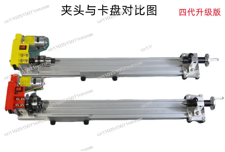 Multifunctional Mini Lathe, Grinding Polishing Bead Making Machine with 775 Drive for Woodworking