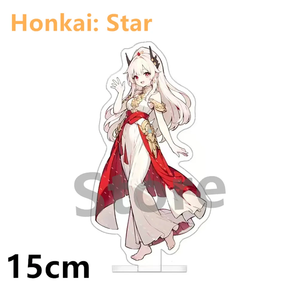 Anime Game Honkai:  Star Rail people Roles Ornaments Acrylic 15cm Stand Model Plate Cosplay Fans Gift