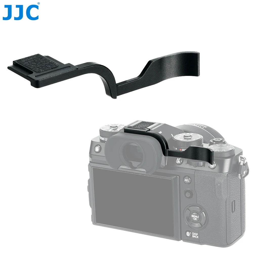 

JJC Fuji XT5 Metal Thumb Grip Hot Shoe Thumb for Fujifilm XT5 XT4 XT3 /X-T5 X-T4 X-T3 Secure Hold Camera Accessories