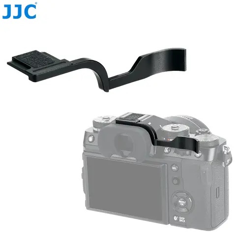 JJC Fuji XT5 Metal Thumb Grip Hot Shoe Thumb for Fujifilm XT5 XT4 XT3 /X-T5 X-T4 X-T3  Secure Hold Camera Accessories