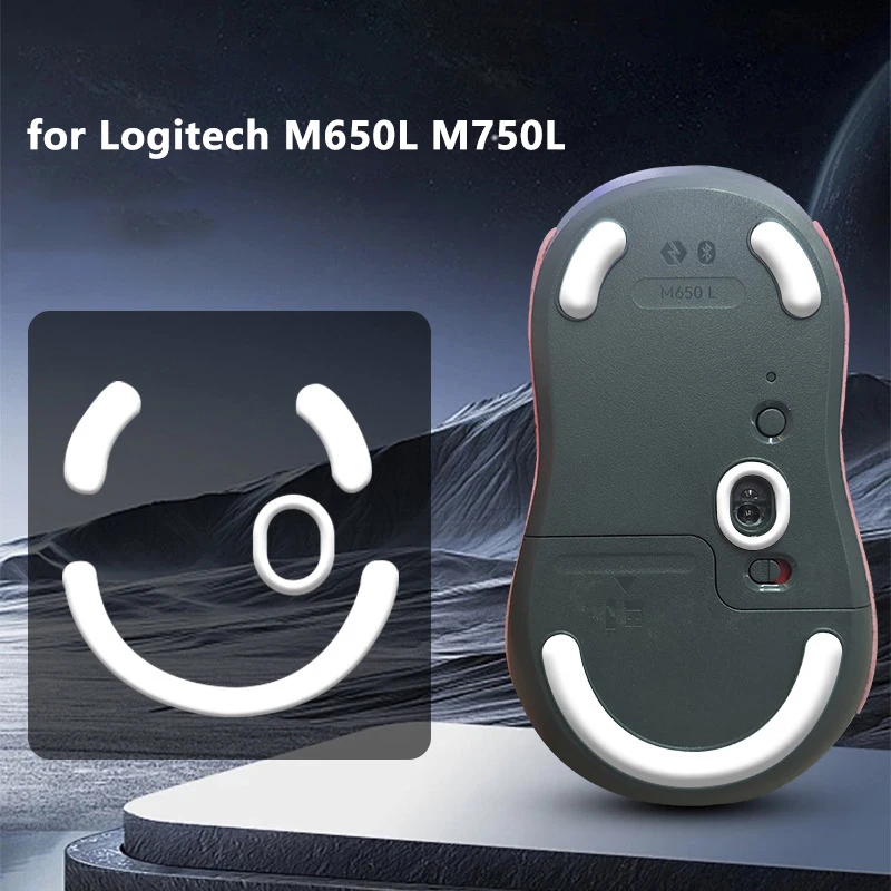 Mouse Foot Sticker Skates For  M650L/M750L Wireless Bluetooth Gaming Mice Laptop Computer E-Sport Gamer