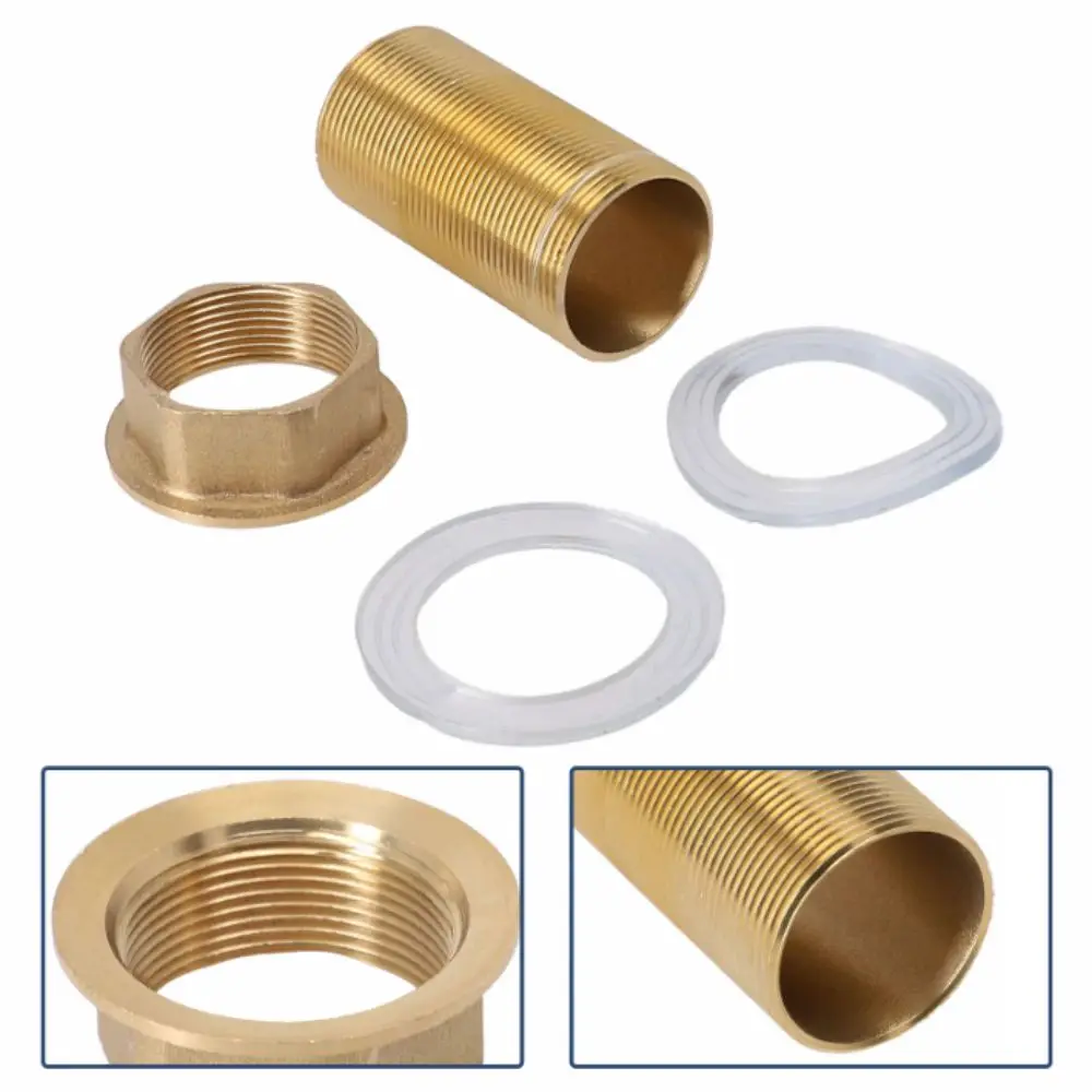Stainless Steel Faucet Fixed Foot Extension Nut Hot Cold Water Tap Repair Nut 30 Plus Filament Faucet Accessories