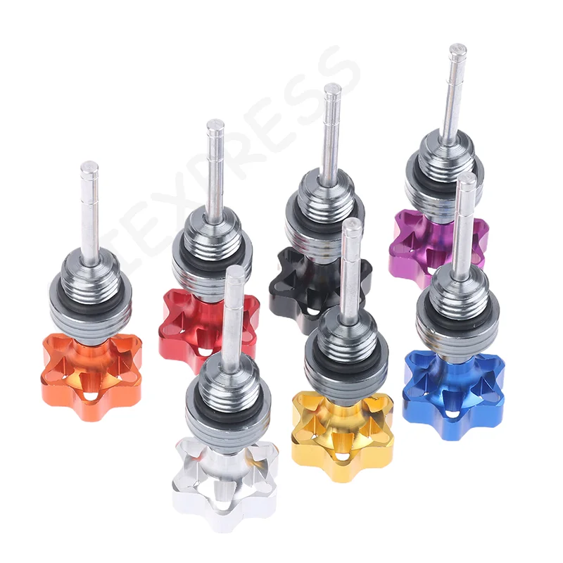 

New1Pc Oil Dipstick Filler Cap Plug For Scooter Motorcycle Engine Engine Crankcase Oil Level Gauge Universally Oil DipStick