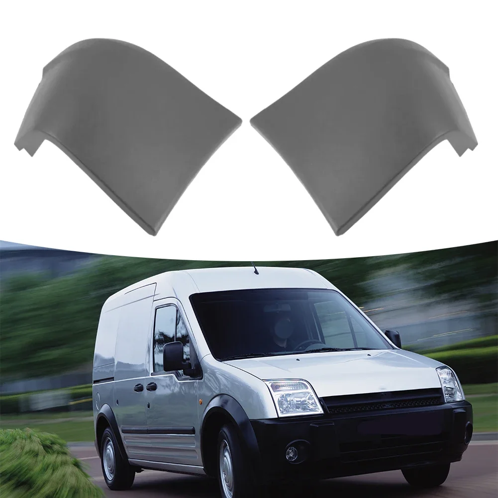

2pcs Black Plastic Rear Bumper Corner End Cap With Clips Pair R&L Side For Ford For Transit Connect OEM 4420160 4420161