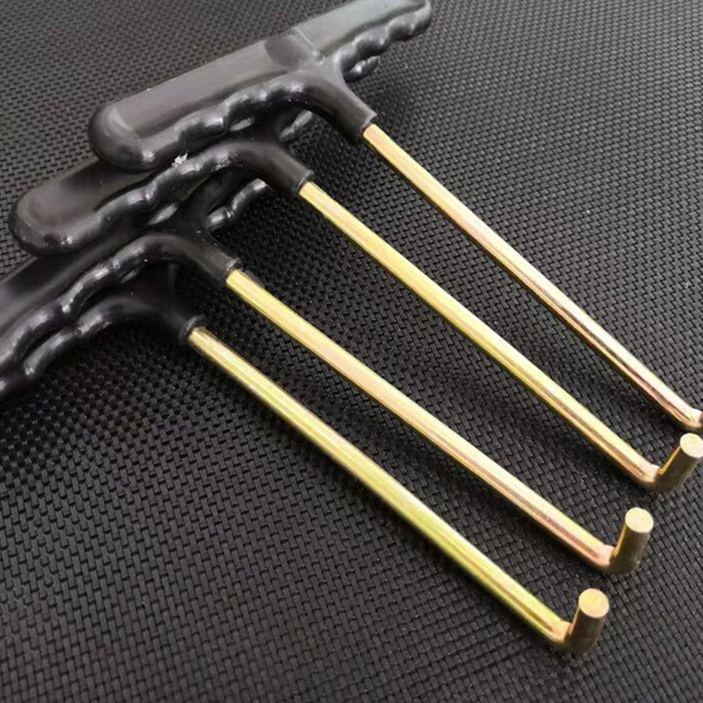 

4 Pcs Shoelace Tightener Figure Skate Laces Ice Hockey Accessories Pattern Skates Iron