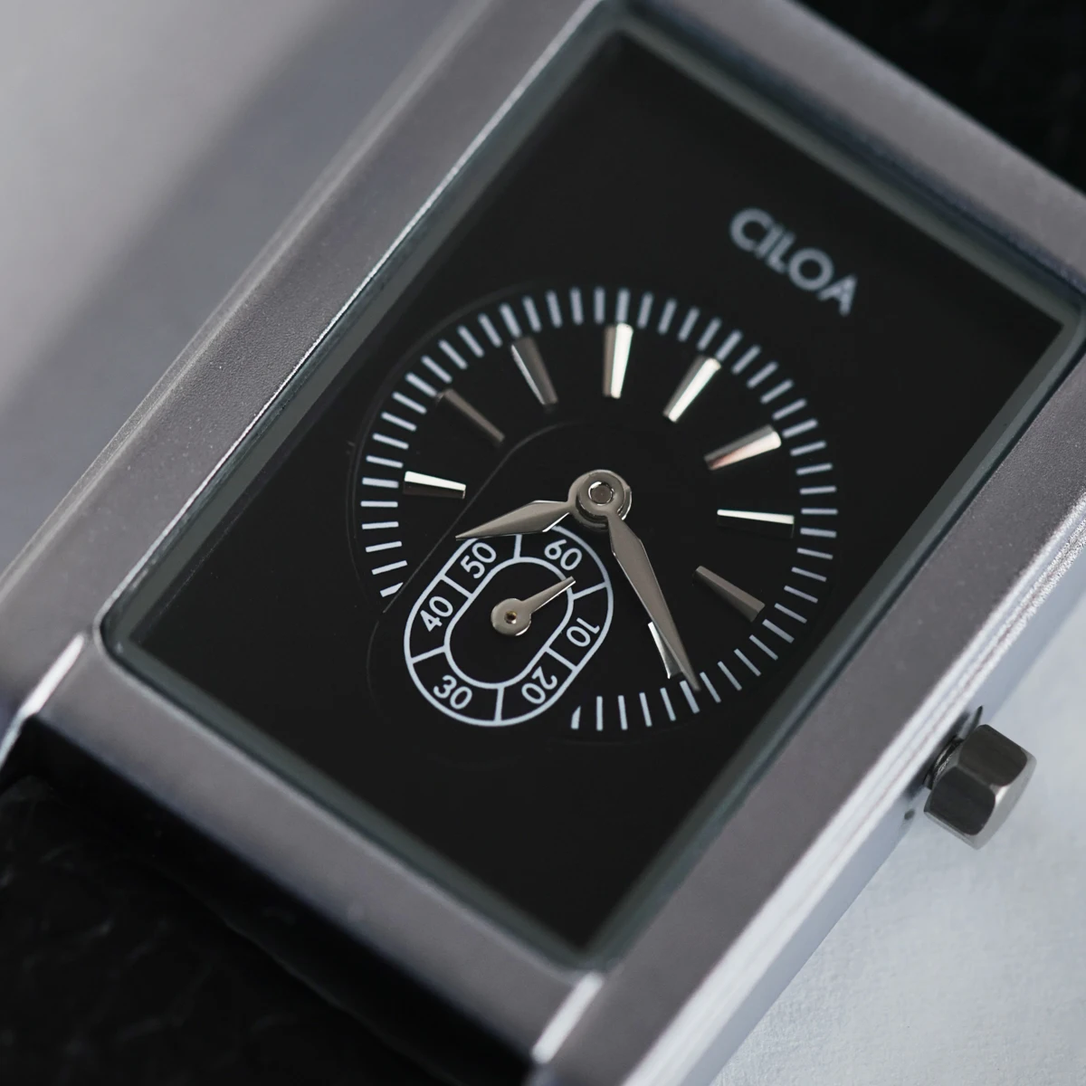CILOA tank square high quality watch men's brand genuine gift retro business men's 2025 new waterproof light luxury men's watch