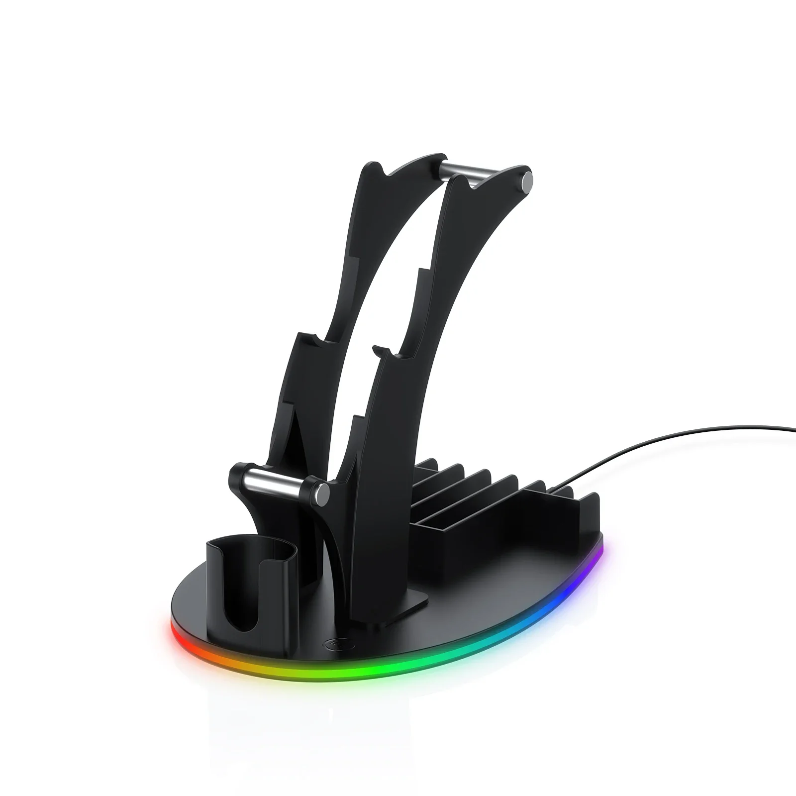 JYS-P5128 Gancio controller universale per supporto controller PS5 con supporto per cuffie per supporto verticale Xbox Series X