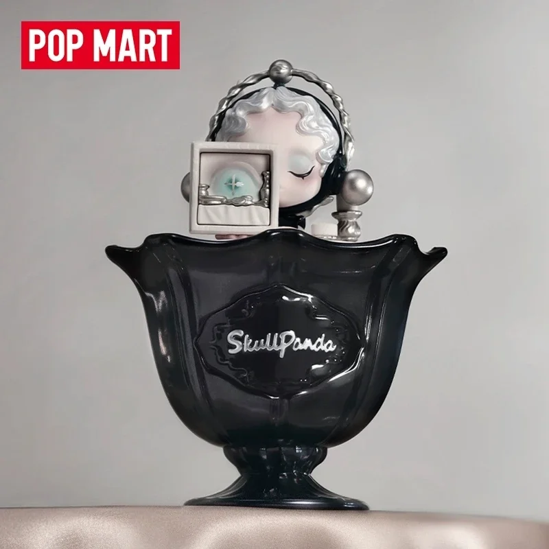 POPMART SKULLPANDA The Feast Begins Series Scented Candle Trendy Blind Box Cute Anime Action Figure Guess Bag Toys Desktop Decor view 2