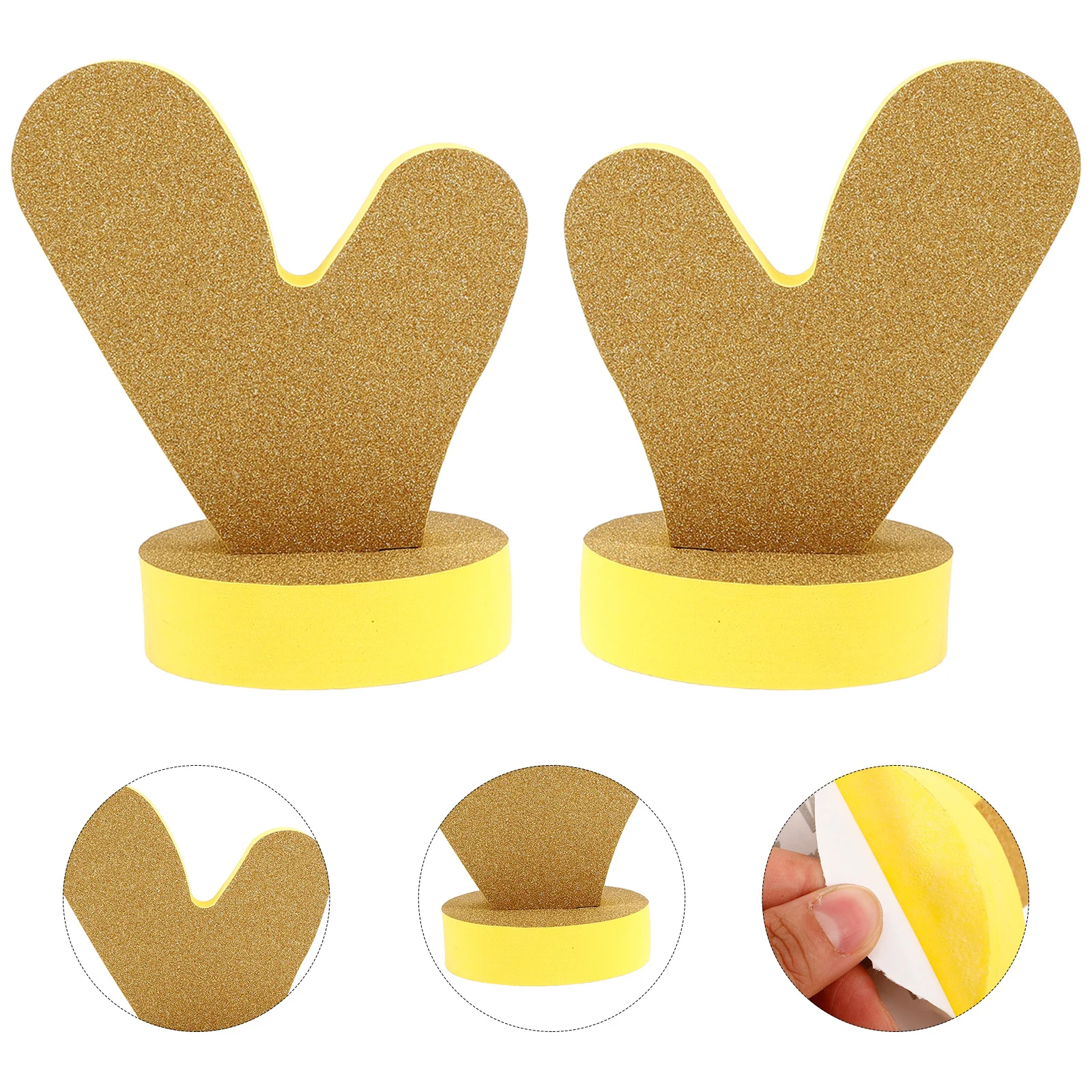 

Dragon Horn Car Roof Decoration Eva Durable Exterior Auto Decor Vehicle Accessory For Most Cars Car Roof Stickers