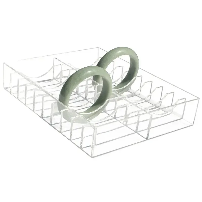 ใหม่ 40 กริด Make Up Organizer อะคริลิคเครื่องสําอางค์แต่งหน้าสร้อยข้อมือขนาดใหญ่กล่องแป้งชั้นวางเครื่องประดับ