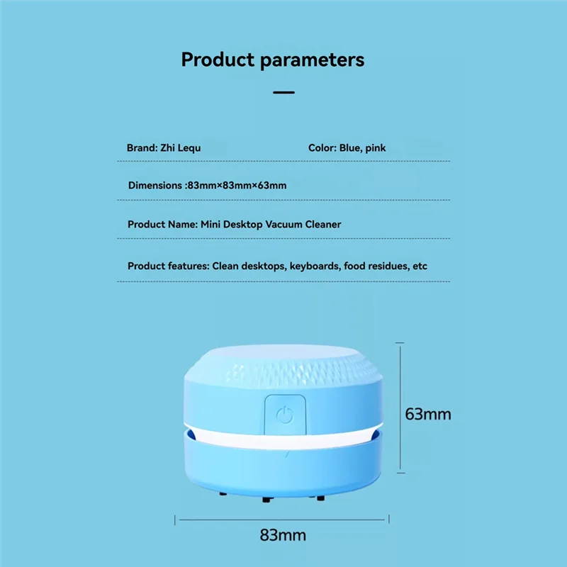Aspirador BAAN-Smart 360 °   Limpeza com maior capacidade de armazenamento modelo portátil design silencioso poderoso sem ângulos mortos