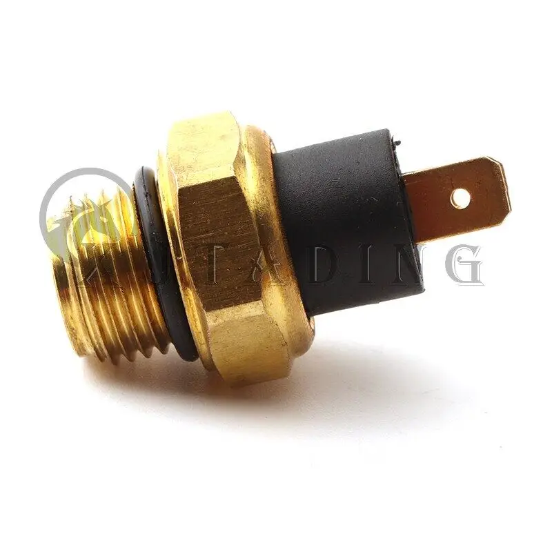 65/75/80 Degree Motorcycle Electric Radiator Coolant Fan Water Temperature Thermostat Switch Temp Sensor M16 for 200 250 400 450