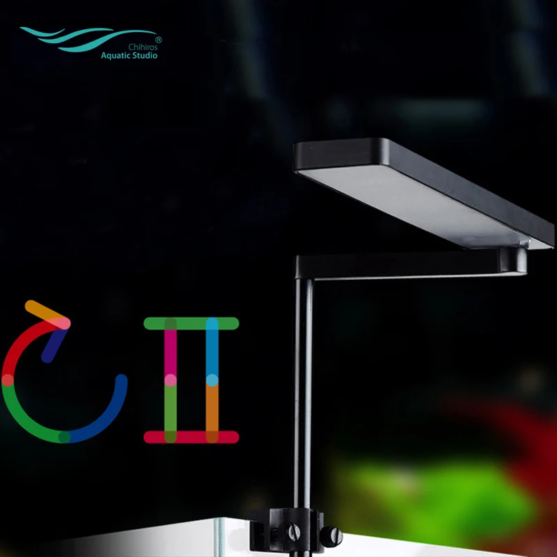 Chihiros C2 RGB C II نمو النبات كليب حوض السمك مصباح خزانات الأسماك اكسسوارات LED حوض السمك ضوء بلوتوث شروق الشمس غروب الشمس مصباح #1