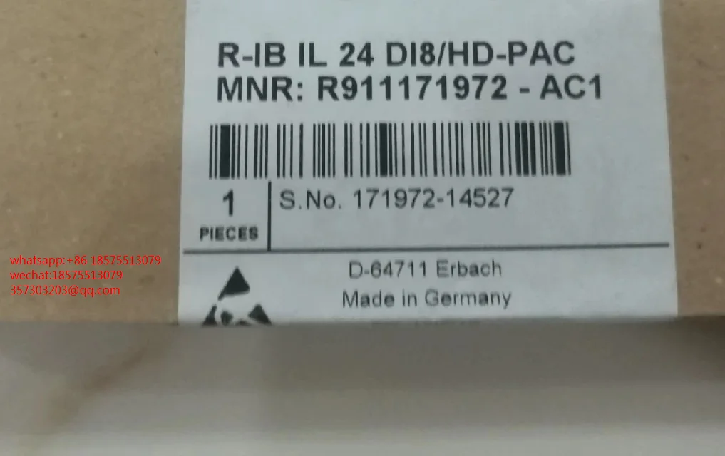 

FOR R-IB IL 24 DI 8-PAC R-IB IL 24 DI8/HD-PAC R-IB IL 24 DO8/HD-PAC Digital IO Module New Original 1 PIECE