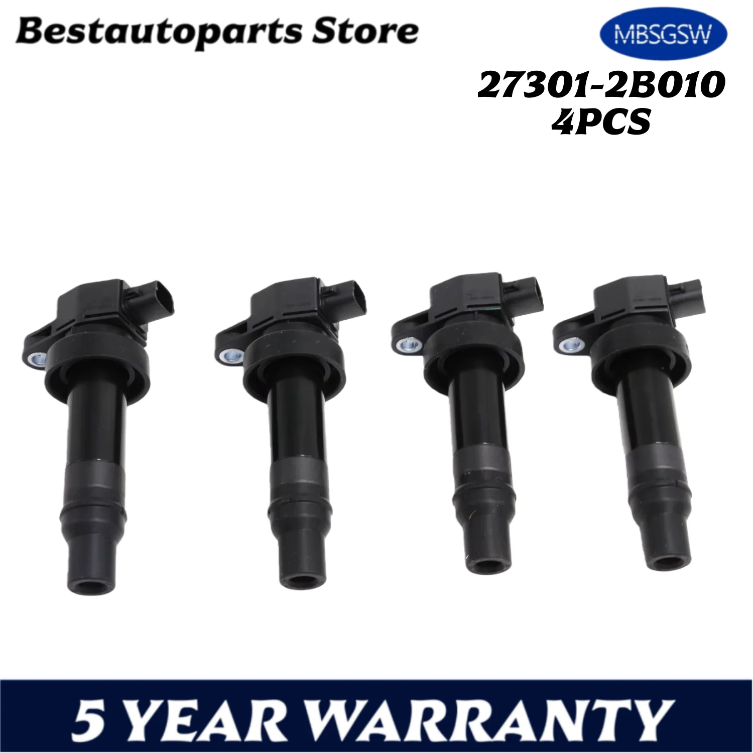 4 قطعة ملف الإشعال اعة 273012B010 لشركة هيونداي I30 I20 Venga كيا ريو الروح Ceed فيلوستر