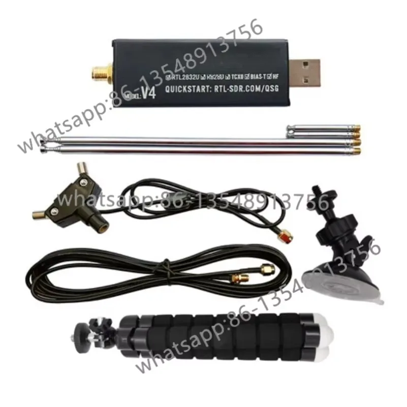 USB SDR Receiver V4 R828D RTL2832U 1PPM Temperature Compensated Oscillator Software Defined Radio