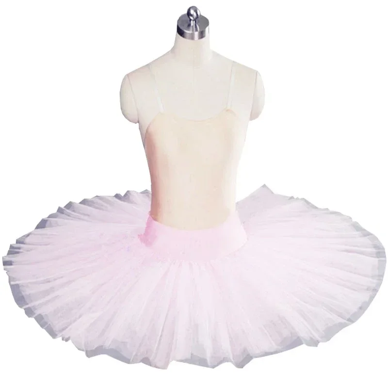 2020 New Professional Ballet Tutu Skirt Adult Classical Ballet Costume Tutu Dance Dress 7 color 6 layer hard yarn desig