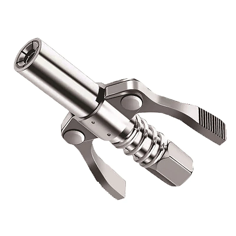 

Grease Gun Coupler Nozzle Oiling Double Handle High Pressure Quick Release Lock Oil Injection Syringe Car Oil Nozzle