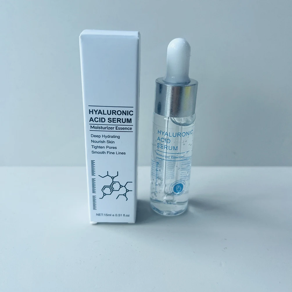 15ml CUSTOM BULK Hyaluronic Acid LIP Serum ฉลากส่วนตัวริมฝีปาก Essence Smooth Fine Lines บํารุงผิว Moisture แต่งหน้ามังสวิรัติ