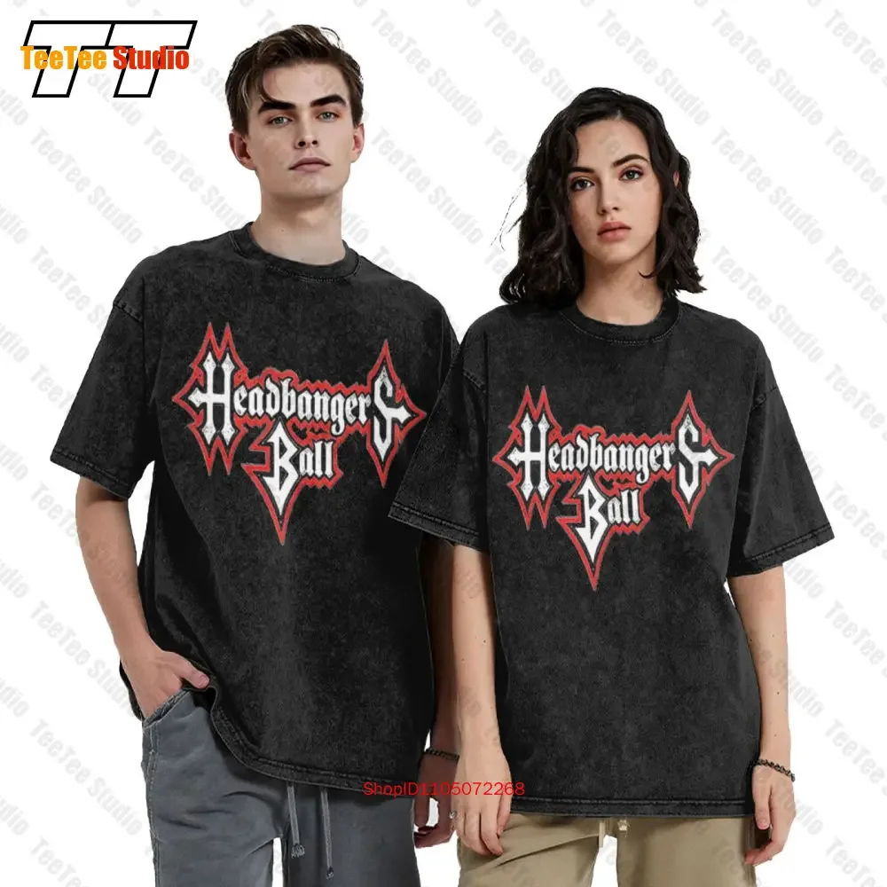 Headbangers Ball Heavy Metal Mania Dee Snider Adam Curry Riki Rachtman Vintage Oversized T-Shirt MIIO