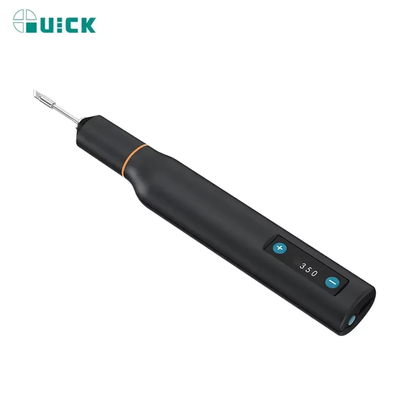 QUICK TS1 Smart Portable Soldering Iron Integrated Precision Welding Tip LCD Display Stable Temperature Soldering