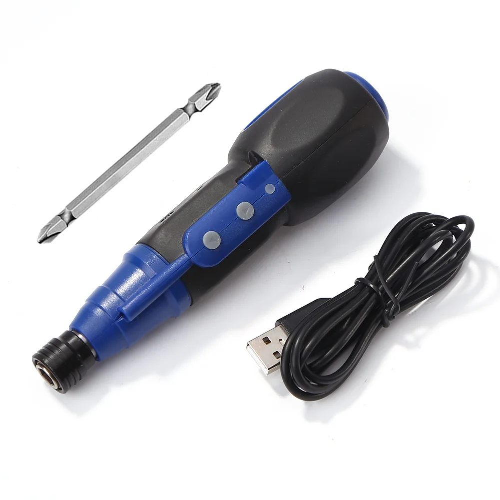 Mini Electric Screwdriver Big Torque USB Charging Drill Home DIY Power Tools