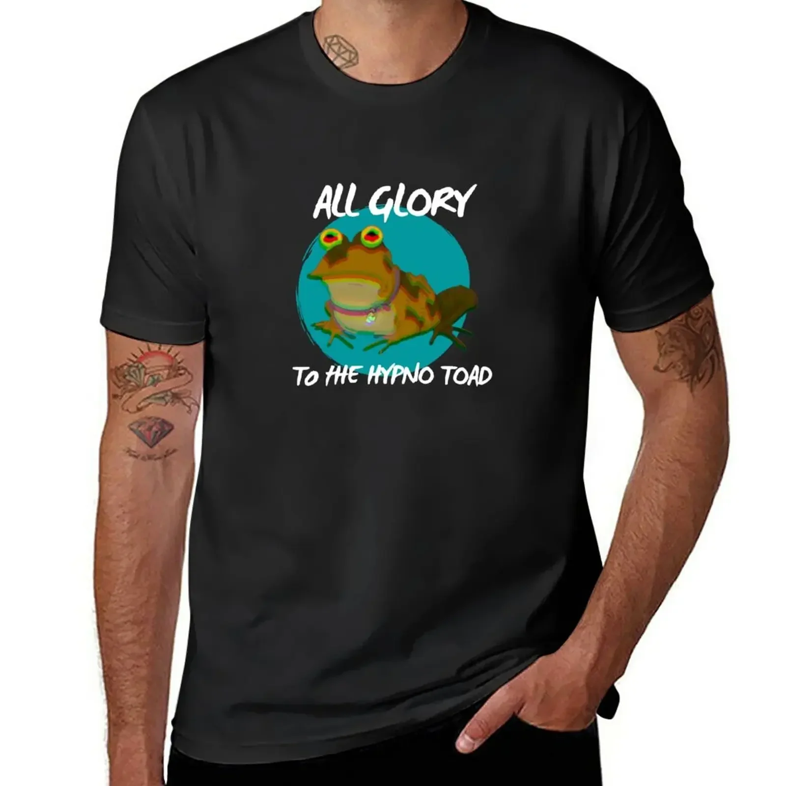 Graphic kawaii clothes men New All Glory The harajuku Hypno Summer vintage funny Toad! (Version 2) printing tops Anime t-shirt