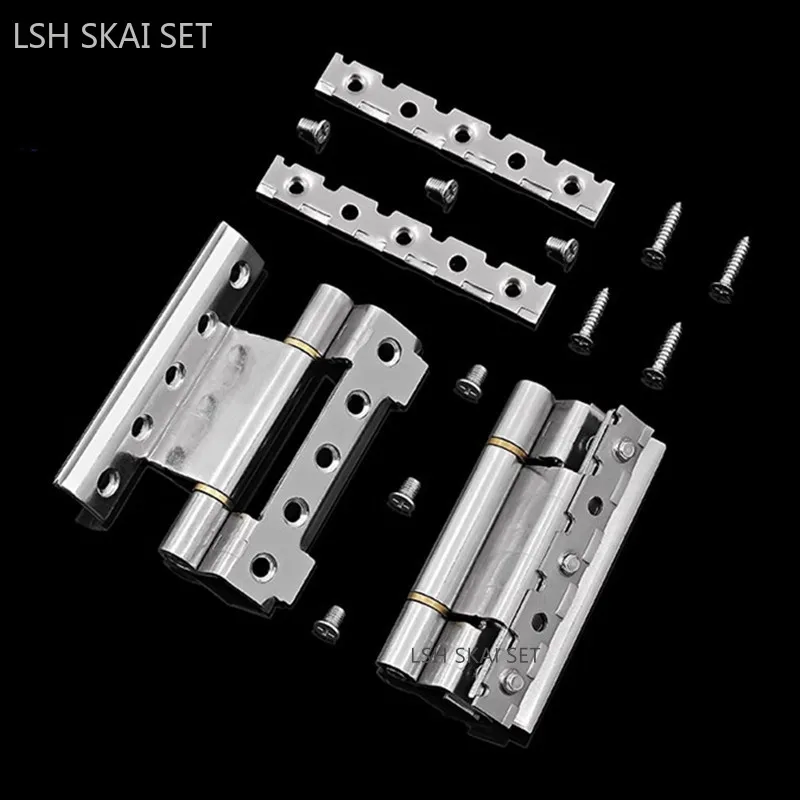 Broken Bridge Aluminum Alloy Doors and Windows Hinges Thickened Stainless Steel Hinges Furniture Hardware Indoor Doors Hinges