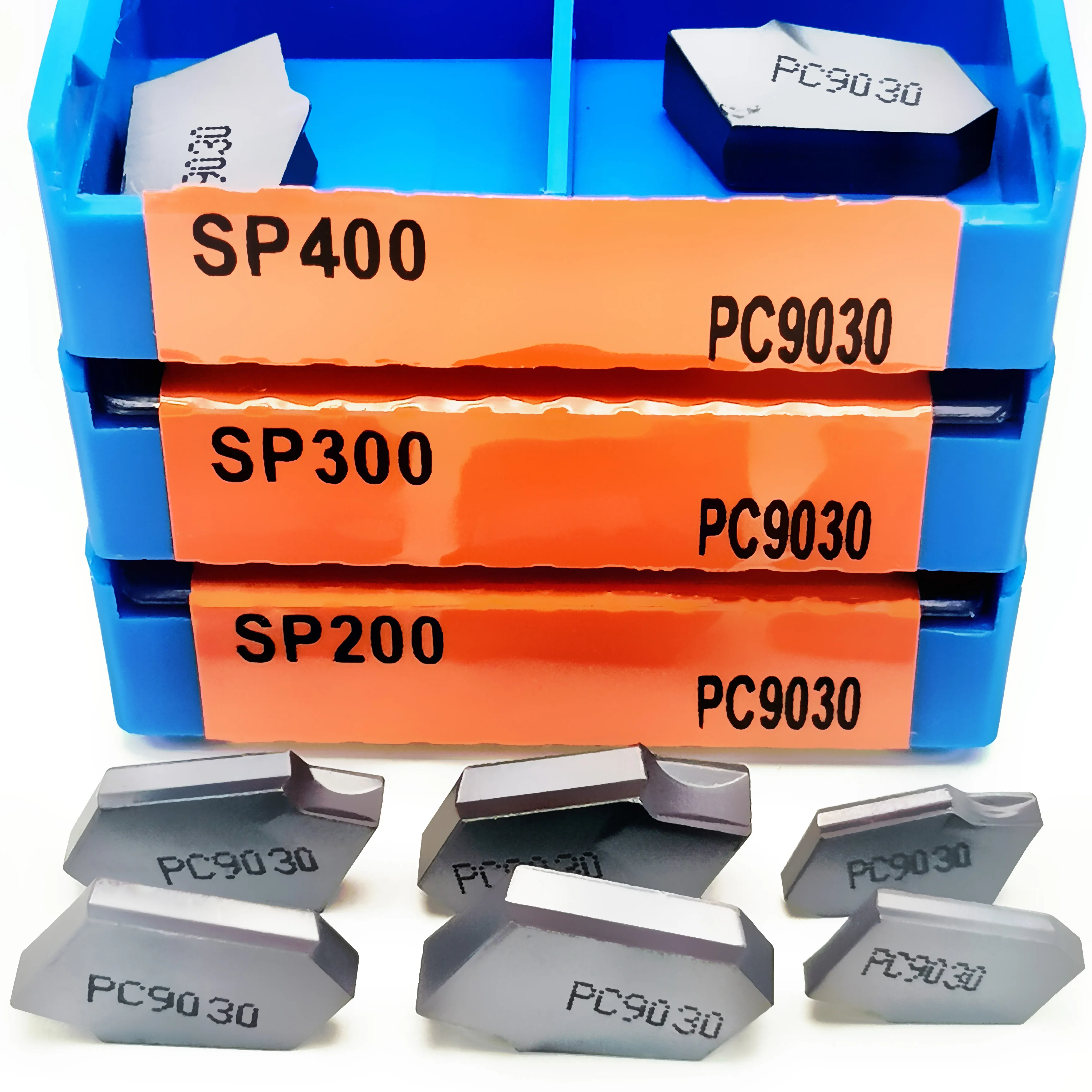 Qualità Premium SP200 300 400 NC3020 3030 PC9030 inserti in metallo duro per scanalatura originali strumenti di separazione e scanalatura