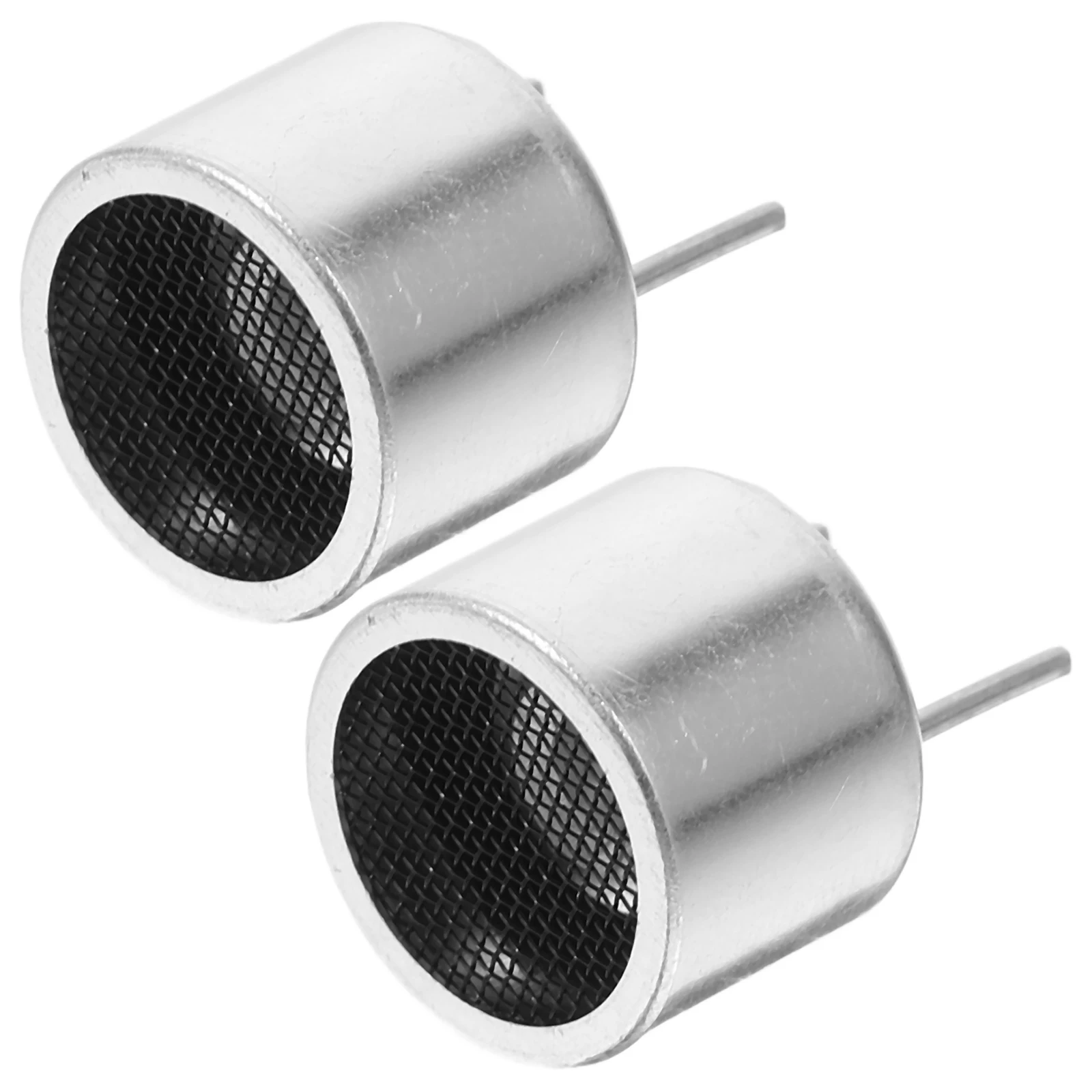 

2pcs Ultrasonic Sensor Probe Metal Transceiver Precision Industrial Short Distance Measurement Obstacle Detection