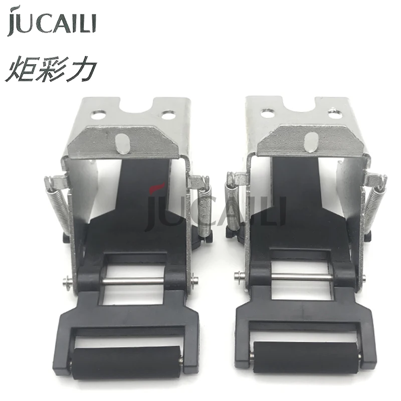 JCL 1개 KM512 핀치 롤러 어셈블리 (코니카 512/512i 헤드용) 올윈 Xuli 휴먼 잉크젯 프린터 용지 압력 고무 휠