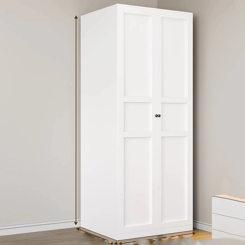 منظم خشبي لخزانة الملابس، أقسام ملابس غرفة النوم، أرفف خزانة محمولة، خزانة أثاث عصري من Muebles #3