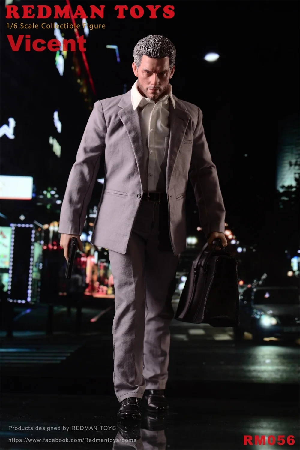 1/6th REDMAN TOYS RM056 Man Tom Cruise Killer conjunto completo figura de acción móvil alrededor de 12 "muñeco regalo para seguidores coleccionar