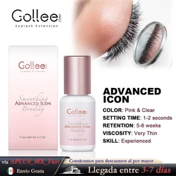 Gollee Jelly powder glue Eyelash Glue 1s Fast drying for Salon Artist eyelash extension Glue Waterproof Professional supplies