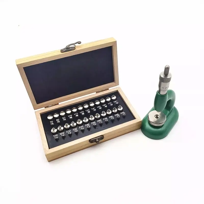 

1 Apr.Watch Repair Tool Aluminum Alloy Green With 48Pcs Dies Watchmaker's Jewelling Tool