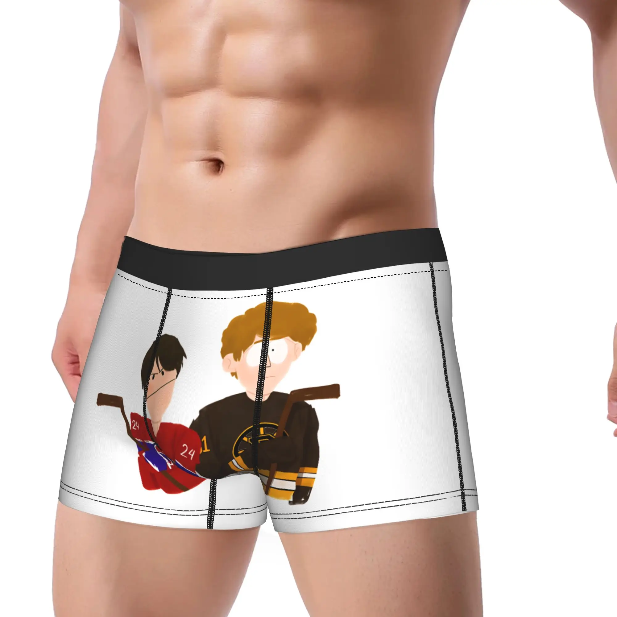 

Мужские трусы-боксеры с индивидуальным дизайном, высококачественные шорты-брифы больших размеров