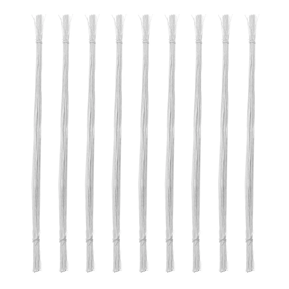 

100 pcs Paper Vine Rose Stem Wire Iron Floral Wires For Diy Flower Making Artificial Floral Arrangement Handmade Bouquet Decor