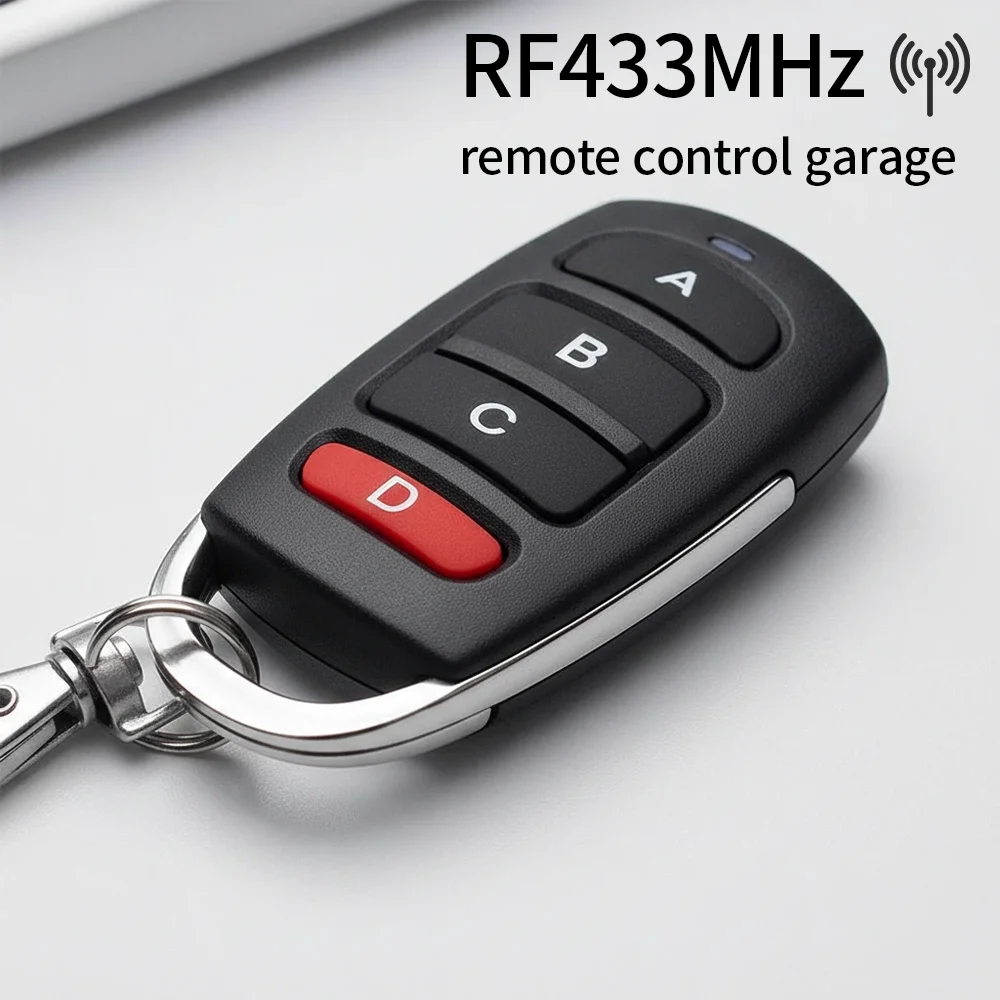 

433 mhz Universal garage remote copy code garage door remote Wireless Clone 433.92mhz Gate Garage Door Control Duplicator Portal