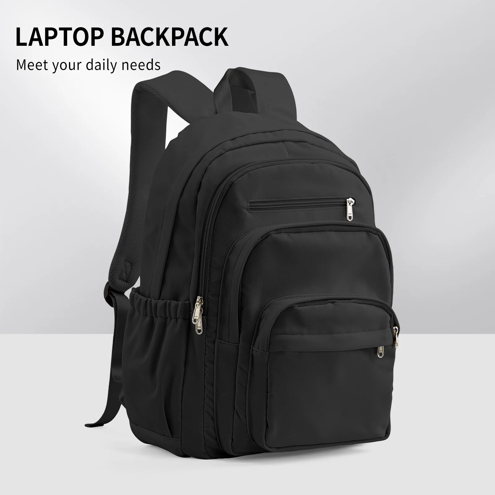 حقيبة ظهر ذات سعة كبيرة متعددة الطبقات للجيب، حقيبة ركاب للمراهقين في المدارس الثانوية المتوسطة - حقيبة نهارية كاجوال، حقيبة ظهر للمدرسة #1