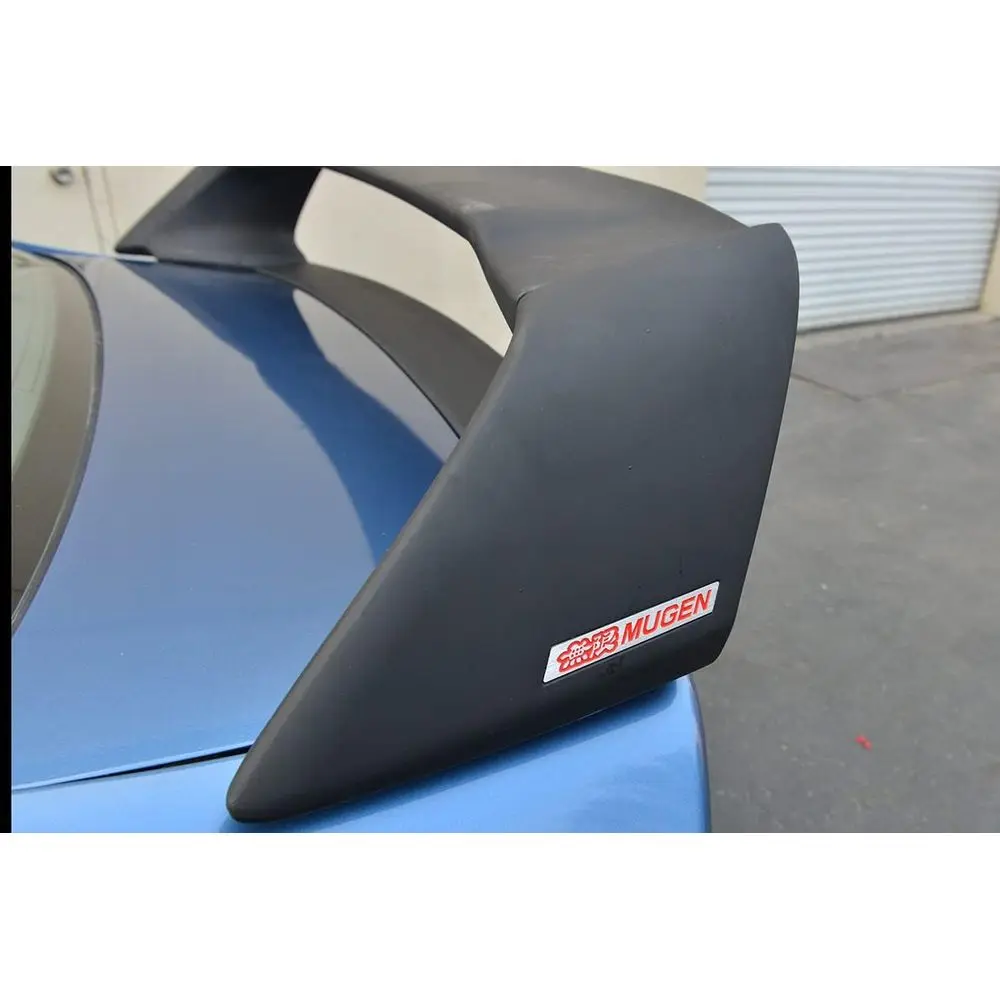 

для моделей Honda Civic Sedan 2006-2011 годов выпуска | Спойлер на крышку багажника Mugen RR Style из ABS-пластика, черный с красным логотипом Mugen, в стиле JDM