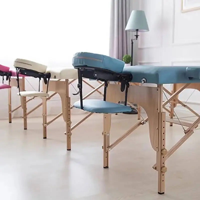 سرير تدليك فاخر ورائع، طاولات تدليك كلاسيكية ممتازة ومتعددة الاستخدامات، أثاث صالون كاميلا بارا ماساجيس المريح الفريد