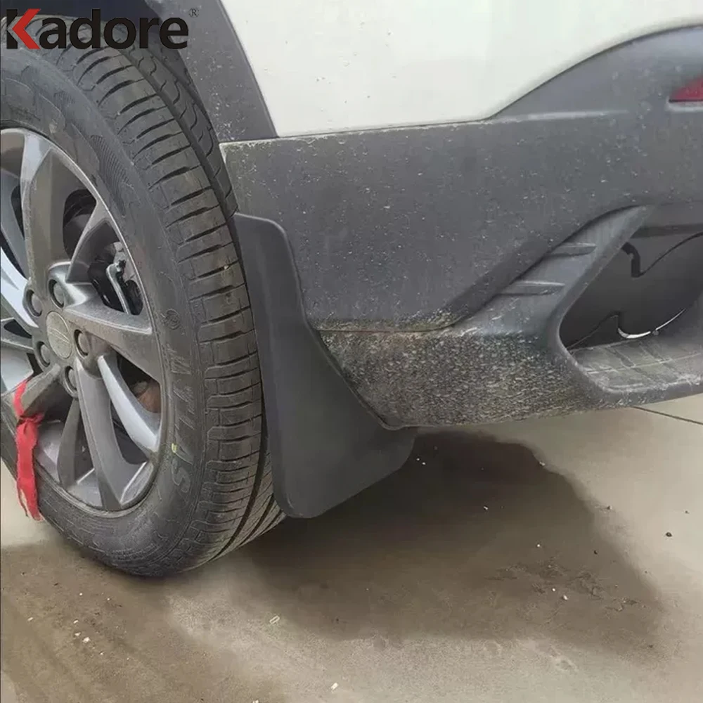 Car Mud Flaps No-Drill Mud Flaps / Splash Guards / Fender Mudguard Set For Geely Coolray Proton X50 BelGee X50 2018-2026