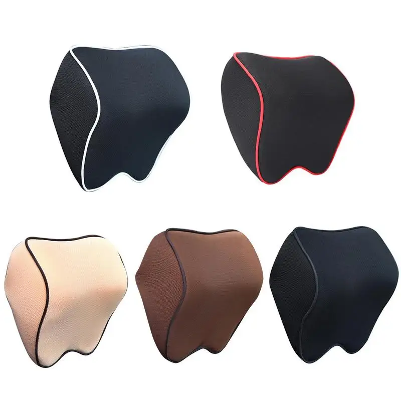 Car Headrest Pillow Memory Foam Neck Pillow Comfortable Breathable Travel Sleep Driving Neck Pillow For Driving Home Office