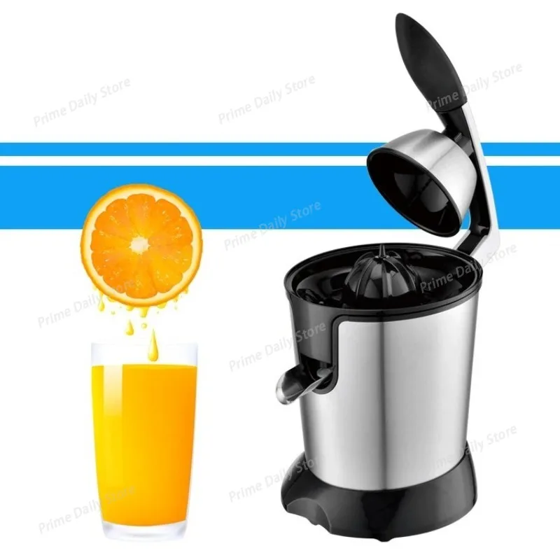 Household Stainless Steel Electric Fruit Squeezer, Fresh Juice Extractor for Orange and Lemon