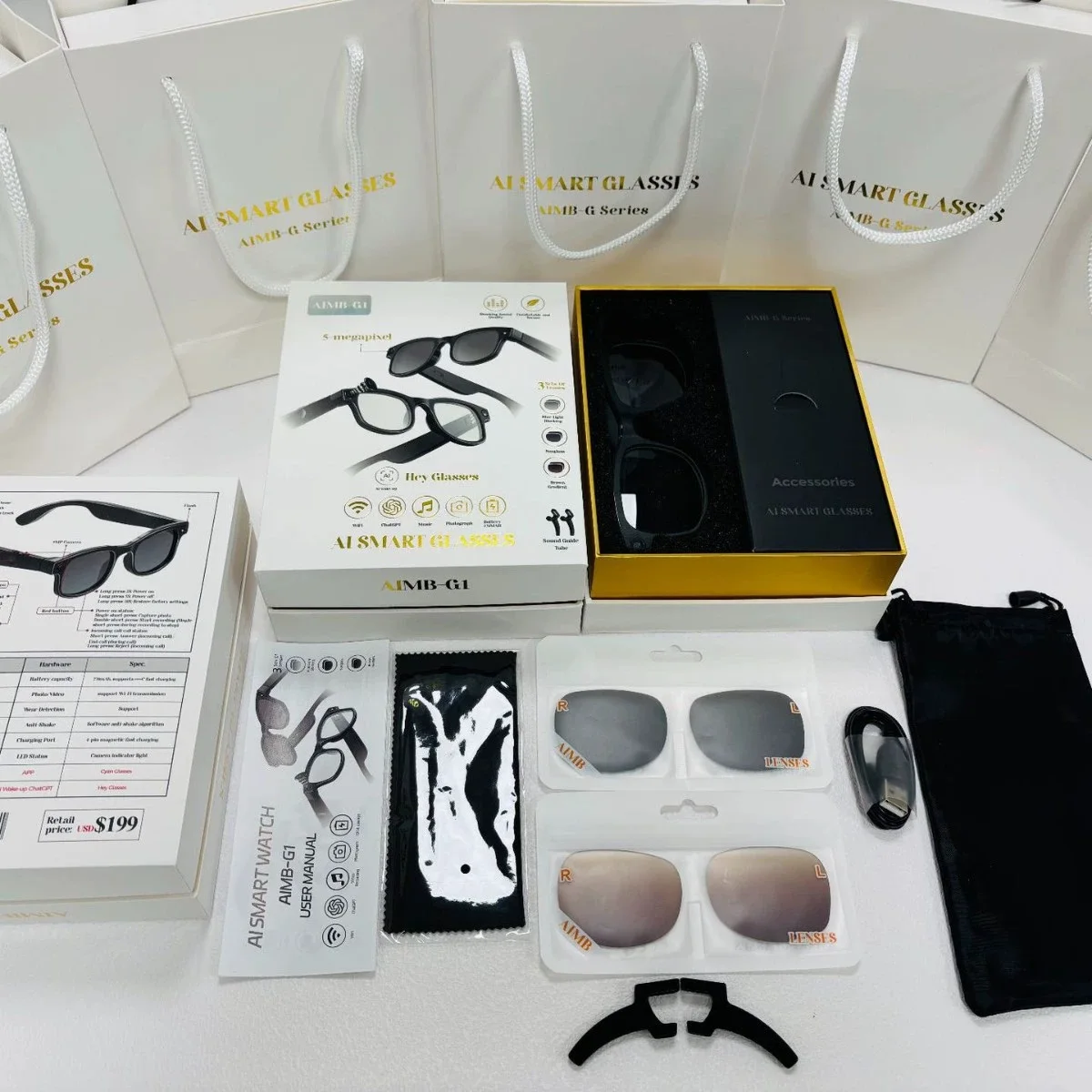 G1 Smart Glasses Ca… - image